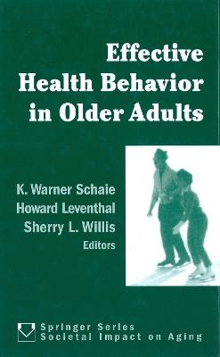 Effective Health Behavior in Older Adults - cover