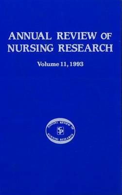 Annual Review of Nursing Research, Volume 11, 1993: Focus on Client/Patient Services - cover