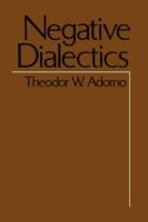 Negative Dialectics - Theodor W. Adorno - cover