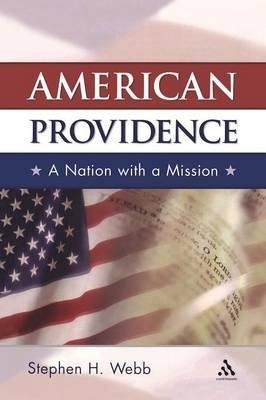 American Providence - Stephen H Webb - cover