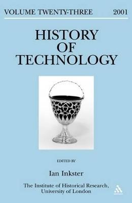 History of Technology Volume 23 - cover