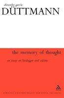 Memory Of Thought - Alexander García Düttmann - cover