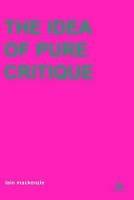 Idea of Pure Critique - Iain MacKenzie - cover
