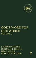 God's Word for Our World, Vol. 2 - Deborah L. Ellens,J. Harold Ellens,Isaac Kalimi - cover