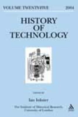 History of Technology Volume 25 - Ian Inkster - cover