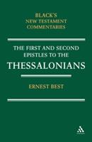 1 & 2 Thessalonians - Ernest Best - cover