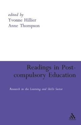 Readings in Post-compulsory Education - cover