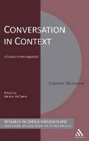 Conversation in Context: A Corpus-driven Approach - Christoph Ruehlemann - cover