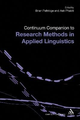 Continuum Companion to Research Methods in Applied Linguistics - cover