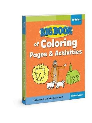 Big Book of Coloring Pages and Activities for Toddlers - David C. Cook - cover