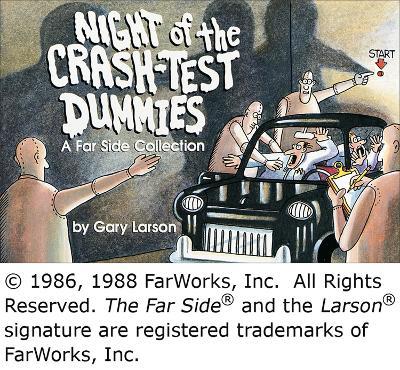 Night of the Crash-Test Dummies - Gary Larson - cover