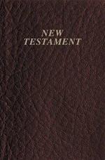 KJV, Vest Pocket New Testament, Leathersoft, Burgundy, Red Letter: Holy Bible, King James Version