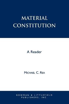 Material Constitution: A Reader - cover