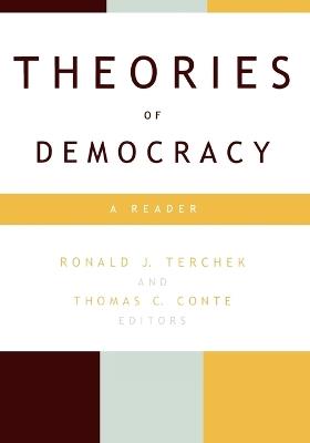 Theories of Democracy: A Reader - cover
