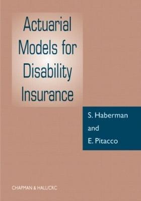 Actuarial Models for Disability Insurance: A multiple state approach - Steven Haberman,E Pitacco - cover