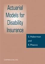 Actuarial Models for Disability Insurance: A multiple state approach