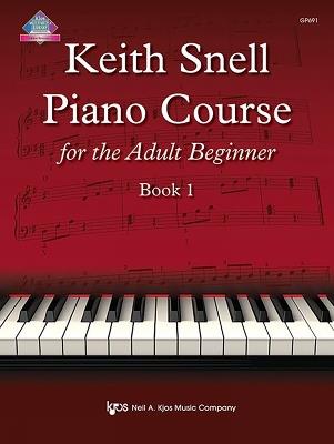 Keith Snell Piano Course Adult Book 1 - Keith Snell - cover
