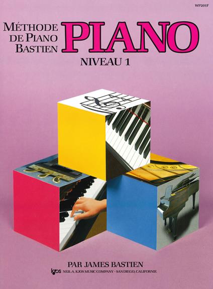 Methode piano. Niveau 1 - James Bastien - copertina