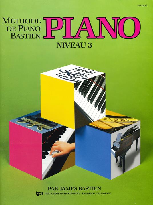 Methode piano. Niveau 3 - James Bastien - copertina