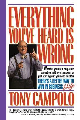 Everything You've Heard Is Wrong - Tony Campolo - cover