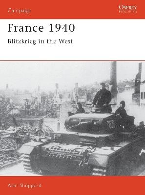 France 1940: Blitzkrieg in the West - Alan Shepperd - cover
