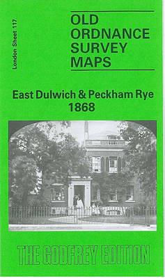 East Dulwich and Peckham Rye 1868: London Sheet  117.1 - Mary Boast - cover