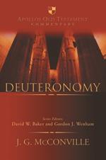 Deuteronomy: An Introduction And Commentary