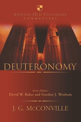 Deuteronomy: An Introduction And Commentary - Gordon McConville - cover