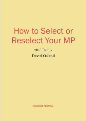 How to Select or Reselect Your MP: 2016 Remix - David Osland - cover