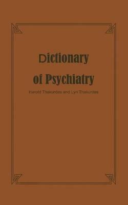 Dictionary of Psychiatry - cover