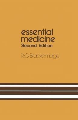 Essential Medicine - R.G. Brackenridge - cover