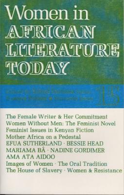 ALT 15 Women in African Literature Today - Eustace Palmer,Marjorie Jones - cover