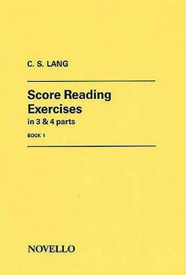 Score Reading Exercises Book 1 - C. S. Lang - cover