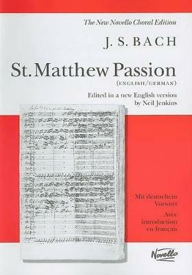 St. Matthew Passion - cover