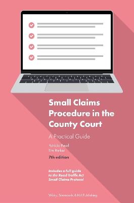 Small Claims Procedure in the County Court: A Practical Guide - Patricia Pearl,Tim Parker - cover