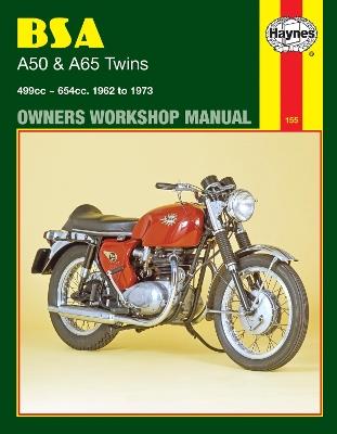 BSA A50 & A65 Twins (62 - 73) Haynes Repair Manual - Haynes Publishing - cover