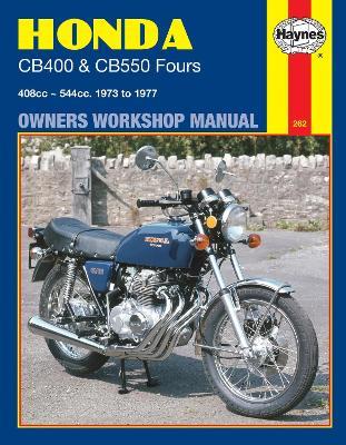 Honda CB400 & CB550 Fours (73 - 77) - Haynes Publishing - cover