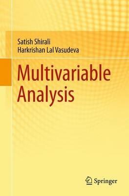 Multivariable Analysis - Satish Shirali,Harkrishan Lal Vasudeva - cover