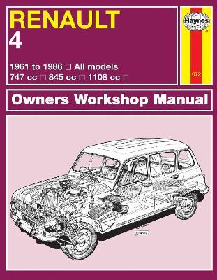 Renault 4 - Haynes Publishing - cover