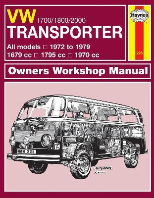 VW Transporter 1700, 1800 & 2000 (72 - 79) Haynes Repair Manual - Haynes Publishing - cover