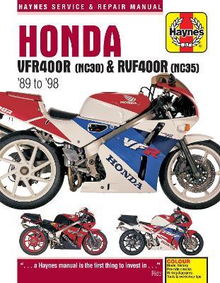 Honda VFR400 (NC30) & RVF400 (NC35) V-Fours (89 - 98) Haynes Repair Manual - Haynes Publishing - cover