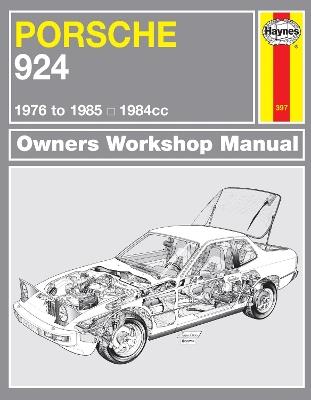 Porsche 924 & 924 Turbo (76 - 85) Haynes Repair Manual - Haynes Publishing - cover