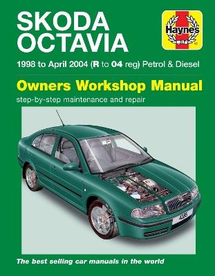 Skoda Octavia Petrol & Diesel (98 - Apr 04) Haynes Repair Manual - Haynes Publishing - cover
