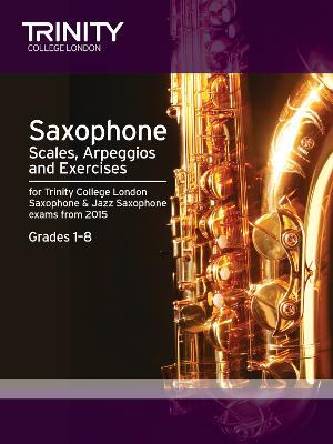 Saxophone Scales Grades 1-8 from 2015 - cover