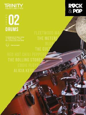 Trinity College London Rock & Pop 2018 Drums Grade 2 - cover