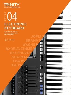 Trinity College London Electronic Keyboard Exam Pieces & Technical Work From 2019: Grade 4 - Trinity College London,Andrew Smith - cover