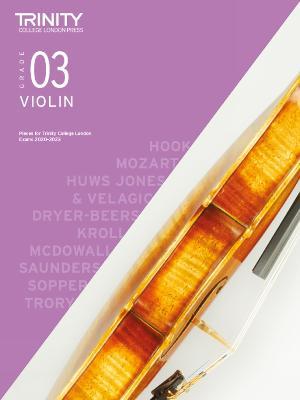 Trinity College London Violin Exam Pieces From 2020: Grade 3 - Trinity College London - cover
