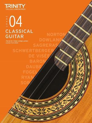 Trinity College London Classical Guitar Exam Pieces From 2020: Grade 4 - Trinity College London - cover