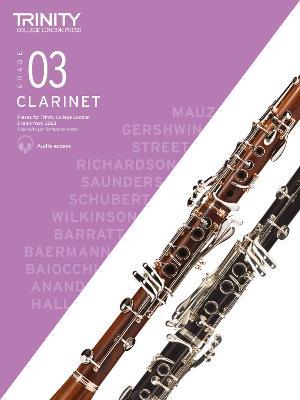 Trinity College London Clarinet Exam Pieces from 2023: Grade 3 - Trinity College London - cover