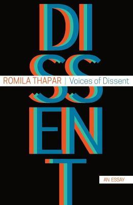 Voices of Dissent: An Essay - Romila Thapar - cover